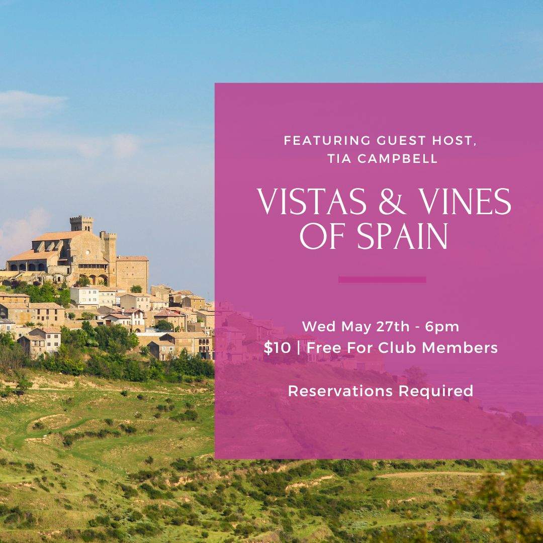 Wednesday Tasting - May 27th, 6pm