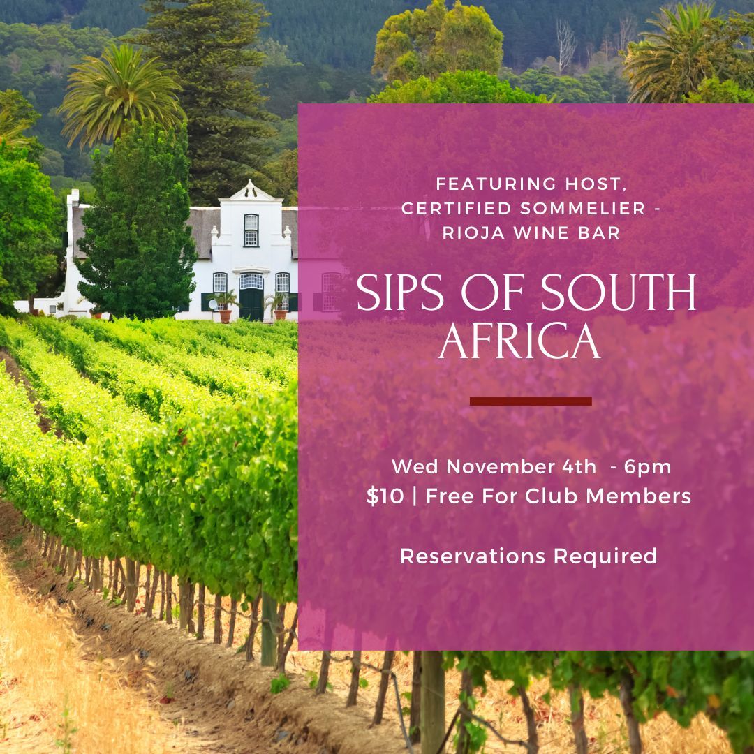 Wednesday Tasting - November 4th, 6pm