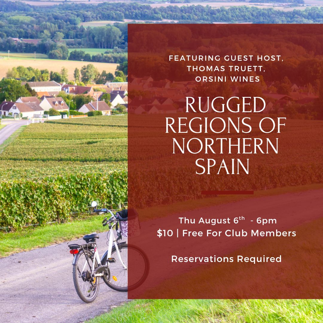 Thursday Tasting - August 6th, 6pm
