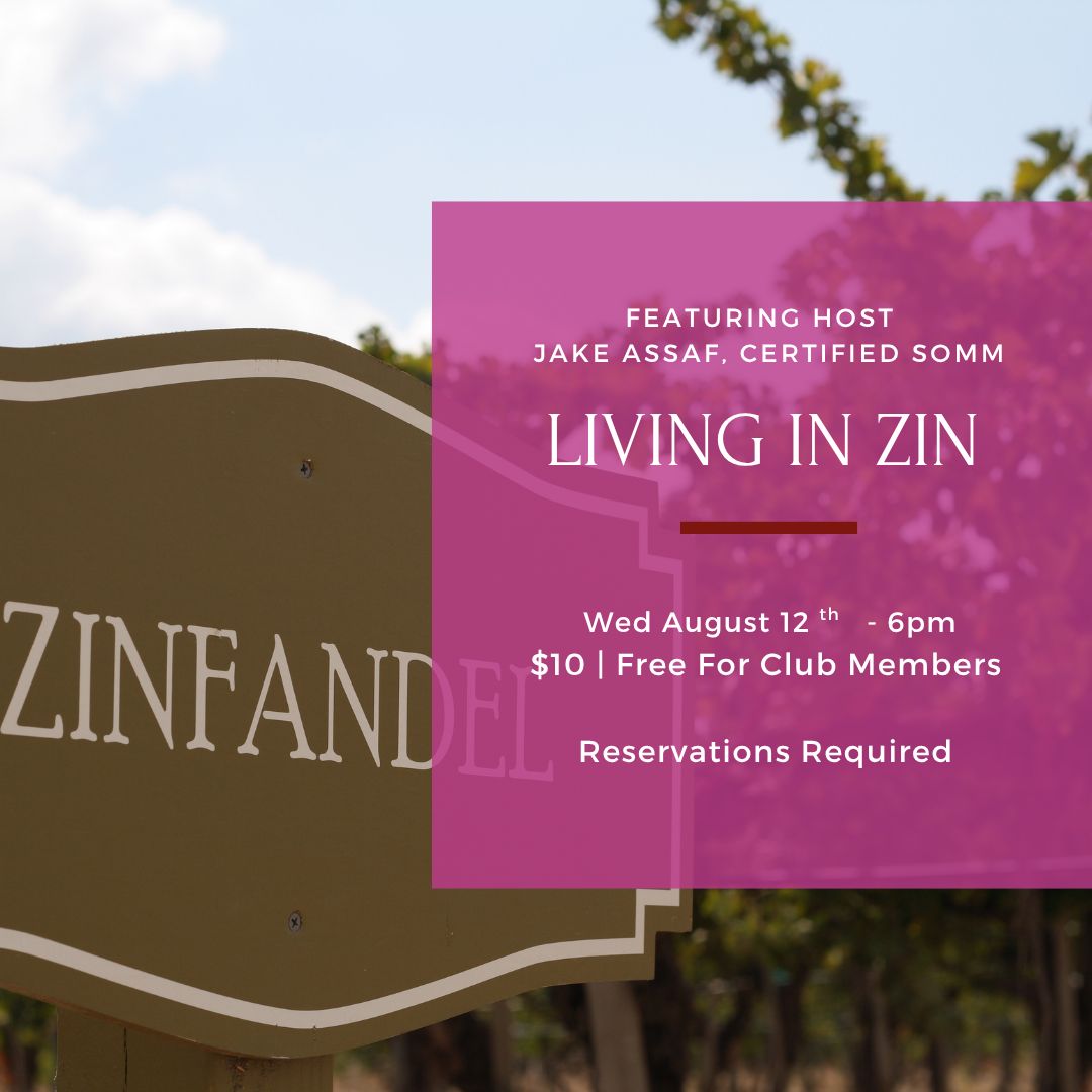 Wednesday Tasting - August 12th, 6pm