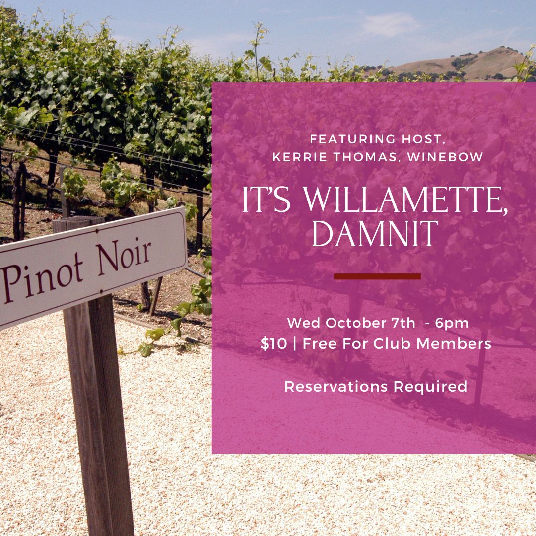 Wednesday Tasting - October 7th, 6pm