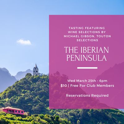 Wednesday Tasting - March 25th, 6pm