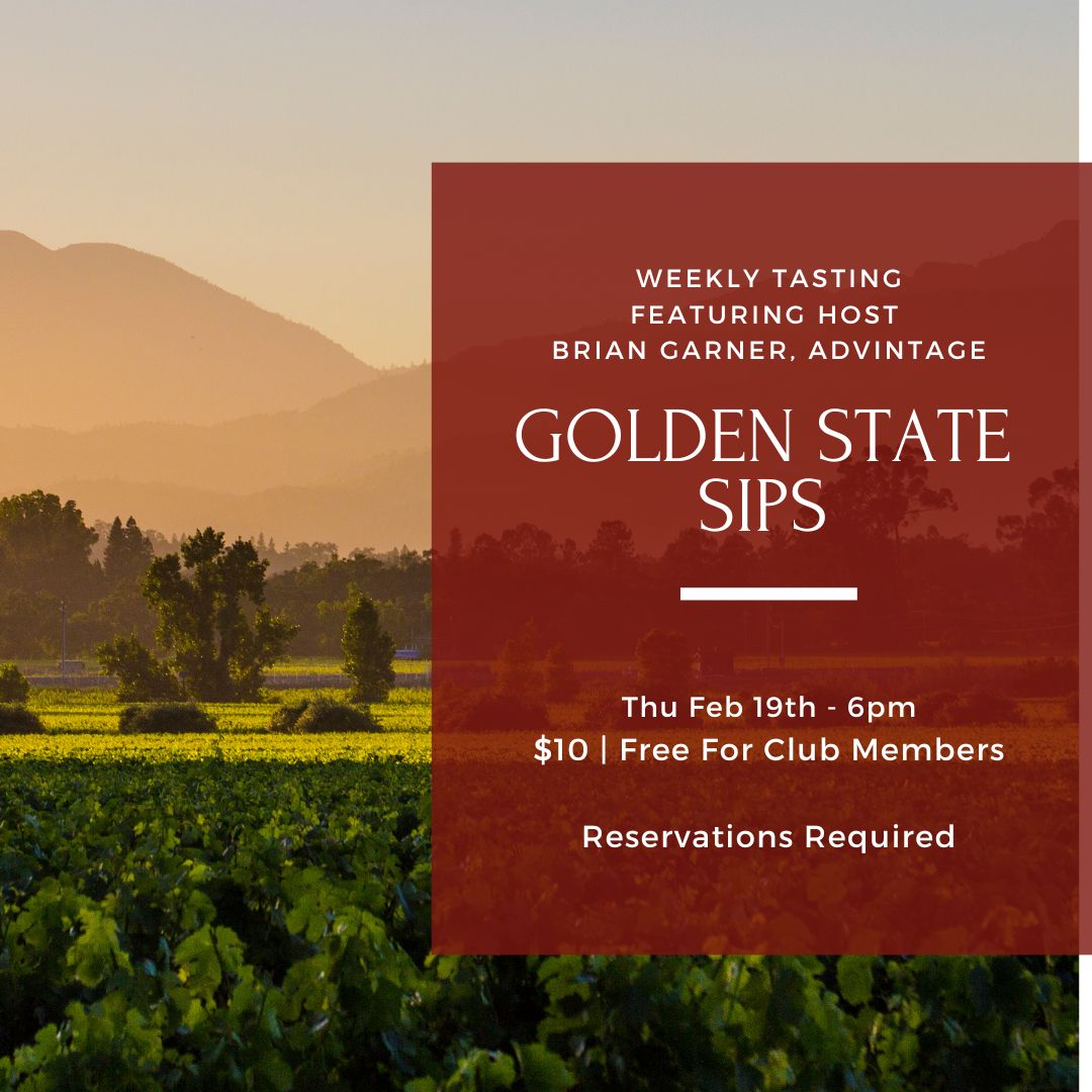 Thursday Tasting - February 19th, 6pm