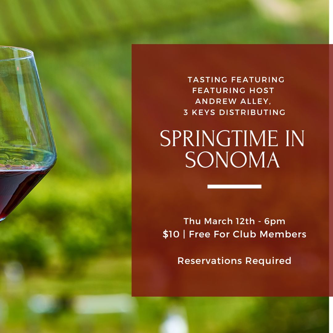 Thursday Tasting - March 12th, 6pm