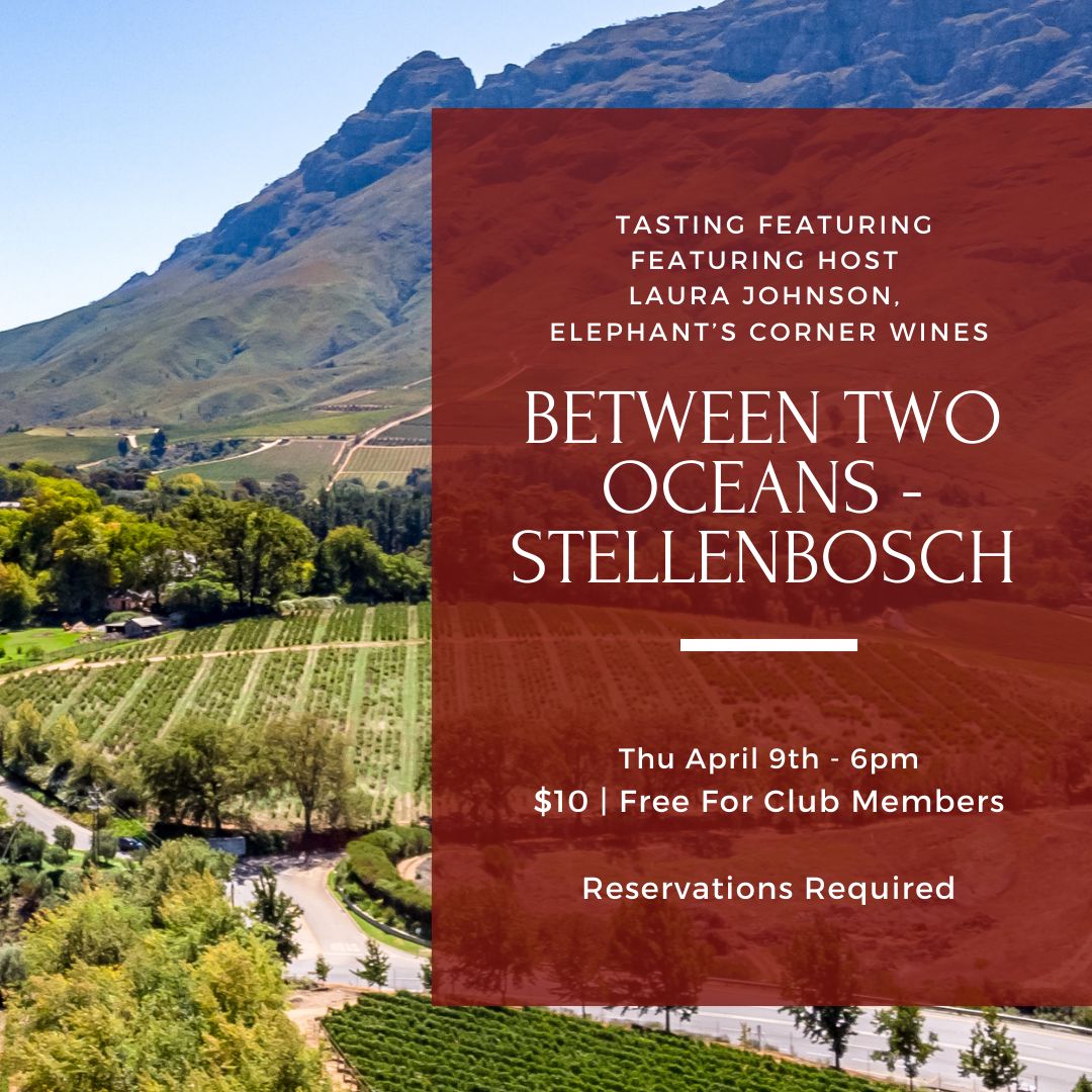 Thursday Tasting - April 9th, 6pm