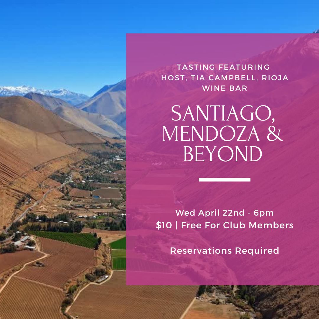 Wednesday Tasting - April 22nd, 6pm