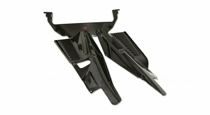 NOVITEC CARBON ENGINE COMPARTMENT PANELS - FERRARI 458 ITALIA / SPIDER