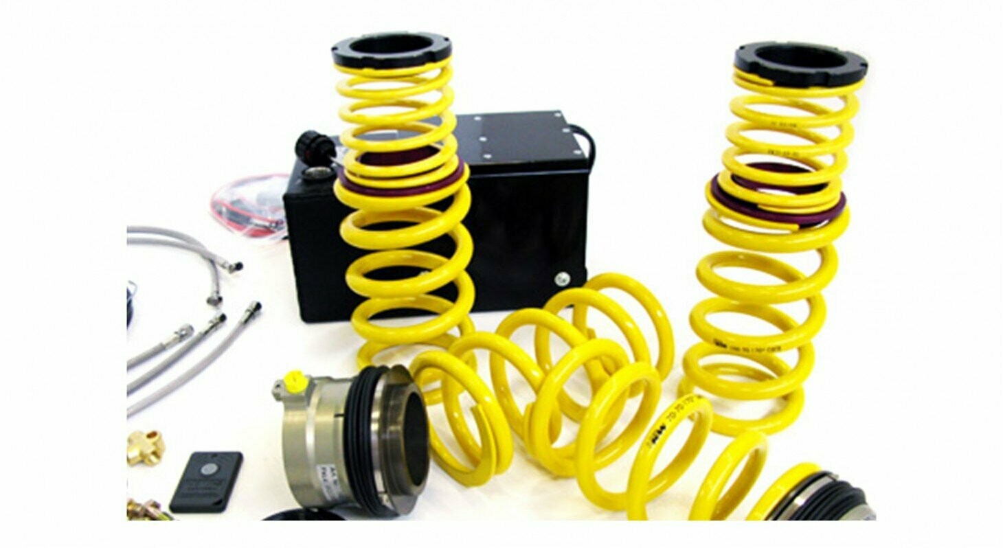 NOVITEC HYDRAULIC FRONT AXLE ADJUSTMENT WITH SPORT SUSPENSION SPRING KIT - FERRARI 458 ITALIA