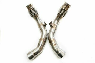 BMW M5 F90 Secondary Cat Bypass Pipes