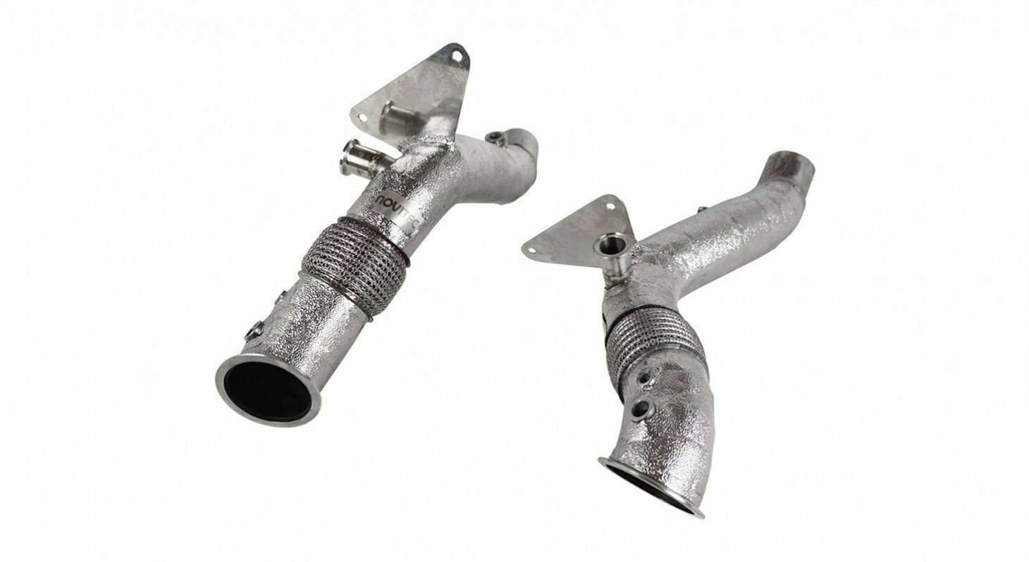 NOVITEC CATALYST-REPLACEMENT RACE PIPE - FERRARI F8 TRIBUTO