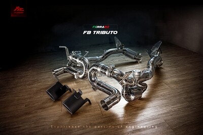 FI Valvetronic Exhaust System Ferrari F8 Tributo 2019+