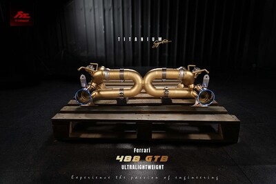 FI Valvetronic Titanium Signature Exhaust System Ferrari 488 GTB