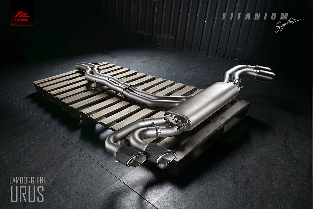 Fi Valvetronic Exhaust Lamborghini Urus 2018+ | Titanium Signature Series
