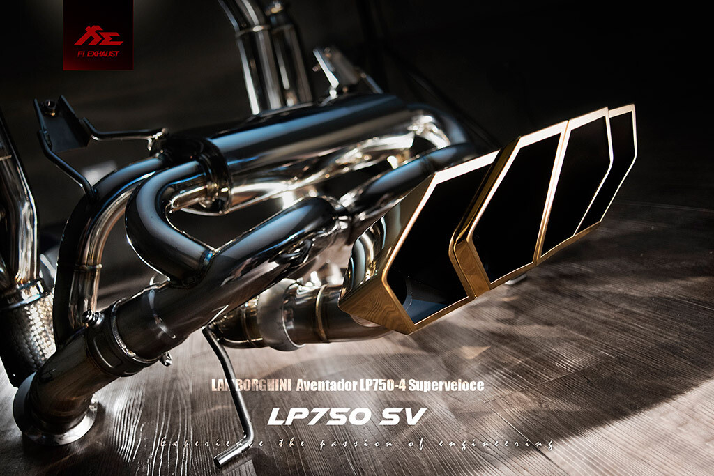 FI Valvetronic Exhaust Lamborghini Aventador LP750-4 SV l 2015+
