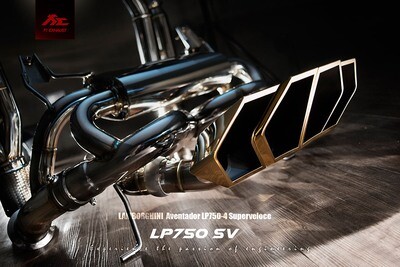 FI Valvetronic Exhaust Lamborghini Aventador LP750-4 SV l 2015+
