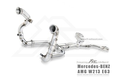 2017- Mercedes W213 AMG E63s Exhaust System