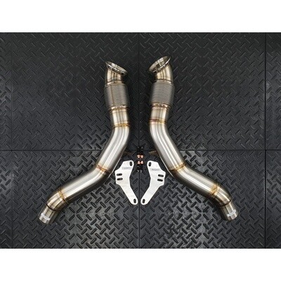 RedStar Ferrari 488 Downpipes