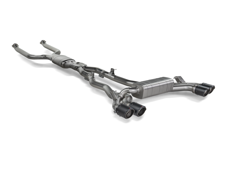Akrapovic 2024+ BMW M5 (G90,G99) Evolution Catback Exhaust - Titanium (Requires Tips)