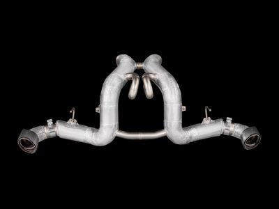 Akrapovic 16-17 McLaren 540C 570S Slip-On Line (Titanium) w/ Carbon Tips