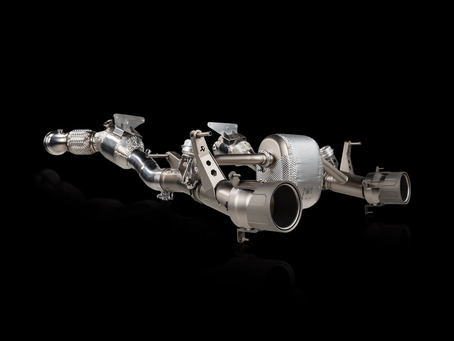 Akrapovic Ferrari F8 Tributo/ Spider 2020 Evolution Line Cat Back (Titanium)