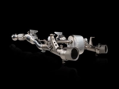 Akrapovic Ferrari F8 Tributo/ Spider 2020 Evolution Line Cat Back (Titanium)