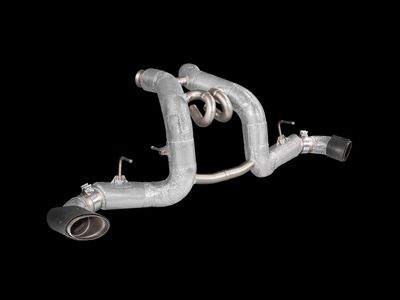 Akrapovic 16-17 McLaren 540C 570S Slip-On Line (Titanium) w/ Carbon Tips