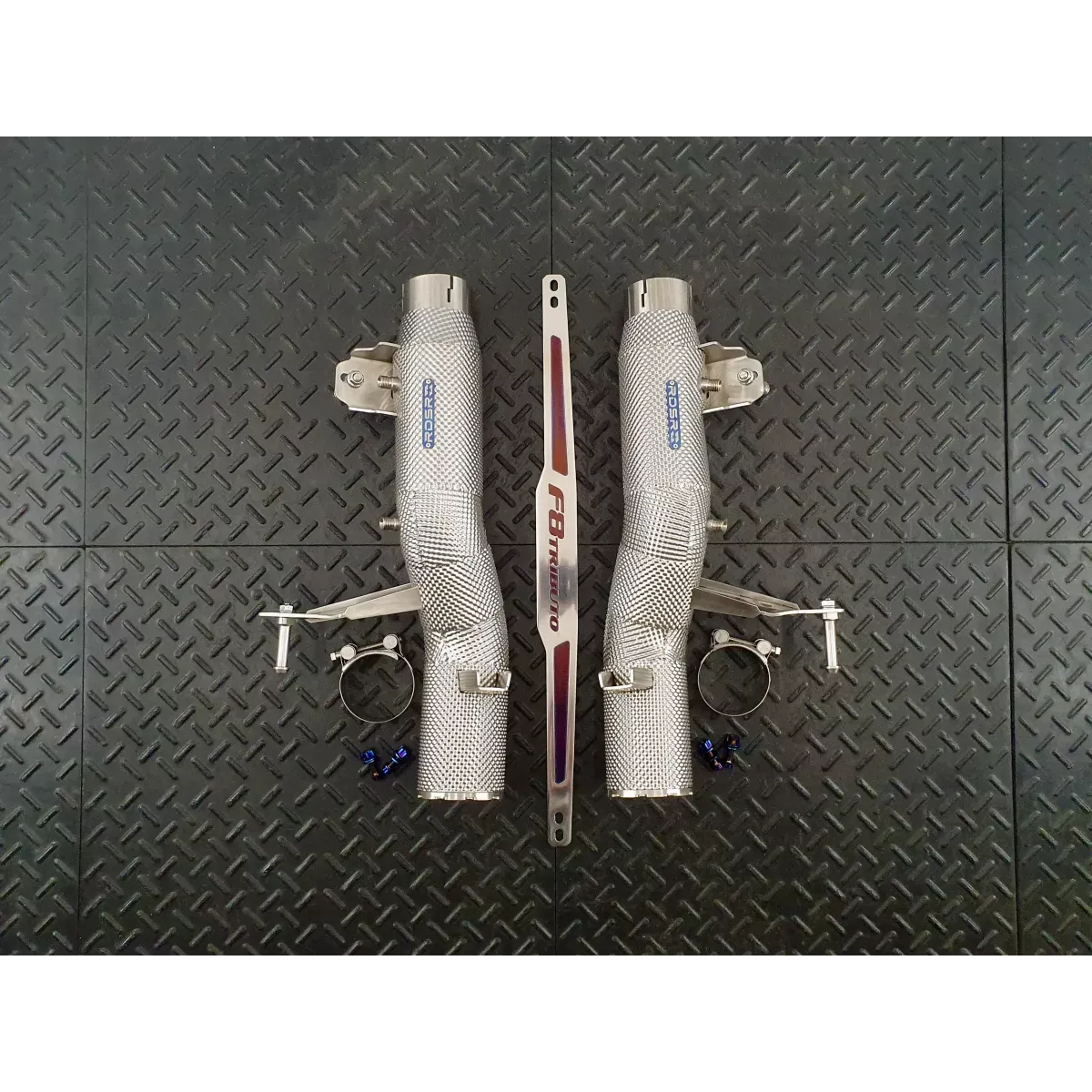 Ferrari F8 Tributo Straight Race Exhaust
