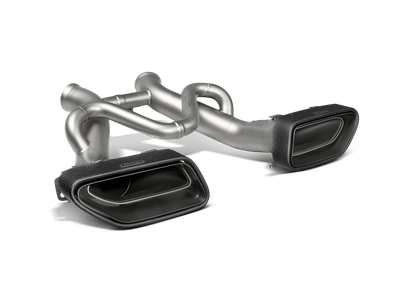 Akrapovic 14-17 McLaren 650S/650S Spyder Slip-On Line (Titanium) w/ Carbon Tips