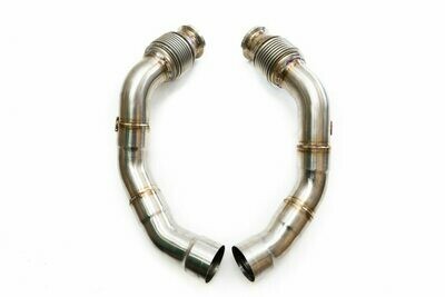 BMW M5 F90 Secondary Cat Bypass Pipes