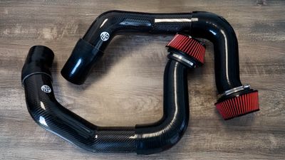 E/G Carbon Fiber Front Mount Intakes