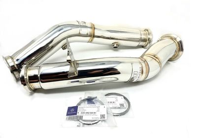 Mercedes-Benz M276 W205 and W213 Downpipes (400, 450, 43AMG vehicles)