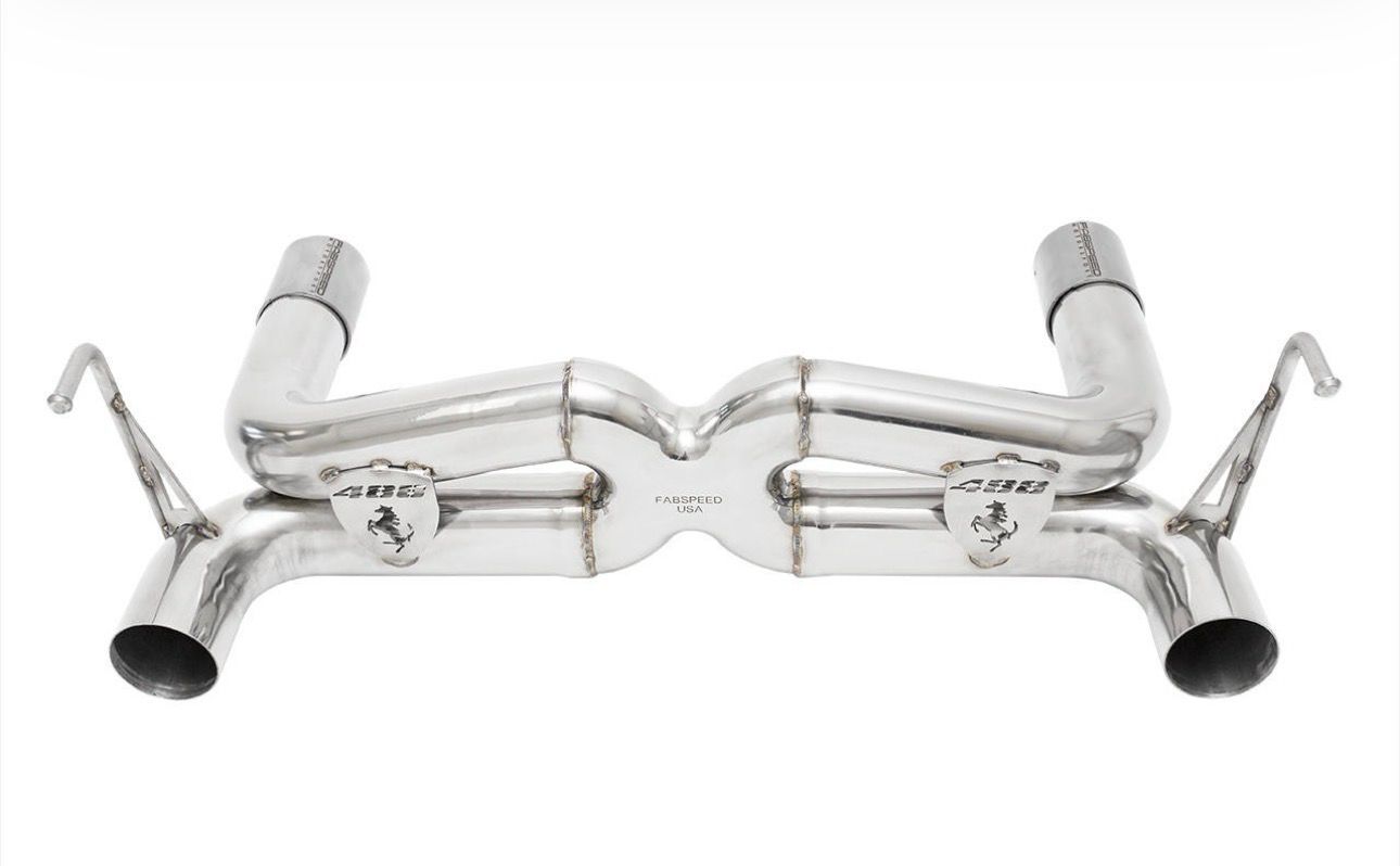 Fabspeed Ferrari 488 Supersport X-Pipe Exhaust System