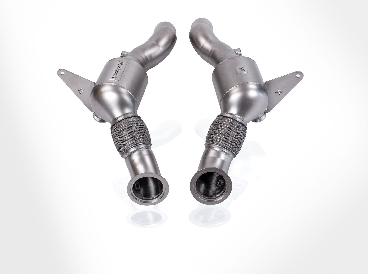 Keller Performance Ferrari F8 Tributo / Spider Downpipes