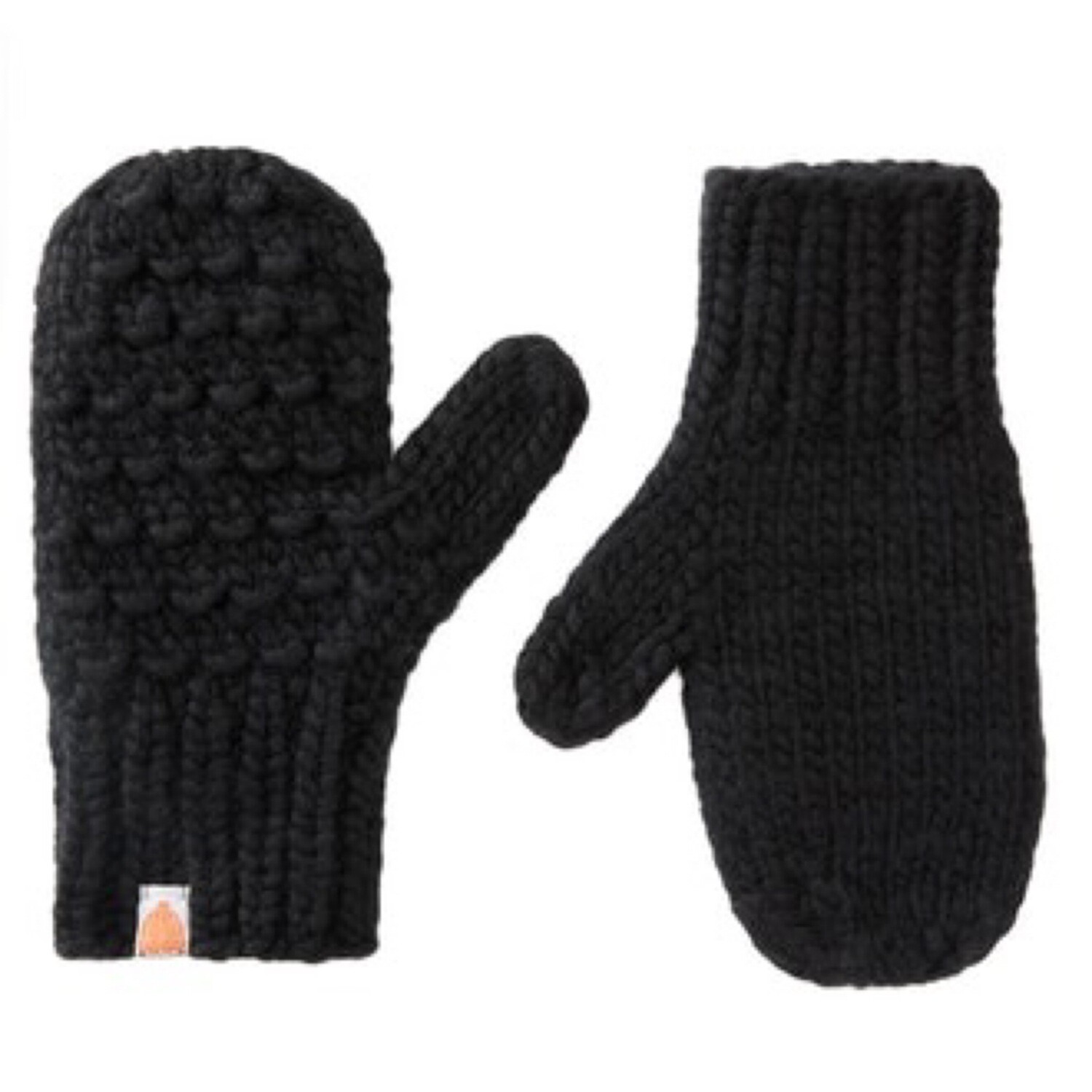 Black Shit That I Knit Gunn Mitten