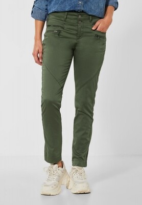 Casual-fit broek - Dull olive