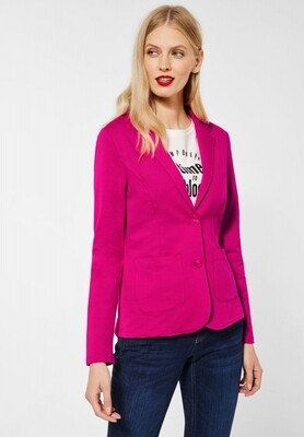 Basic blazer in effen kleur - Lavish pink