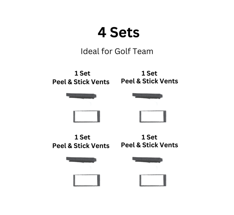 4 Sets - Peel & Stick Vents