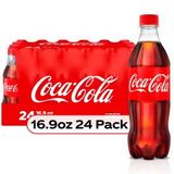 Coca Cola Bottles 16.9 fl oz. 24 Pack