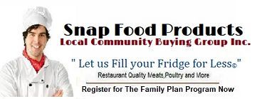 Snap Food Products Subscription Center and Members Store