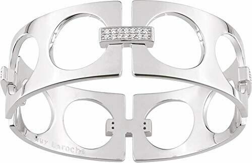 Guy Laroche Bracelet femme G33004.11 Argent rhodie Ronds Oxydes de zirconium