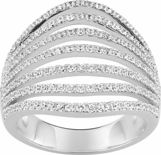 Bague Diamant 0.93ct Gh-Si Or 750 Blanc