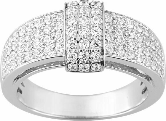 Bague Diamant 0.80ct Or 750 Blanc