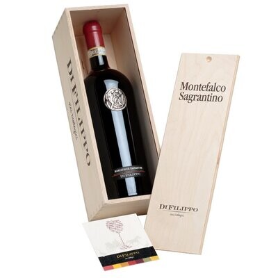 Montefalco Sagrantino Magnum 1,5 lt con scatola in legno