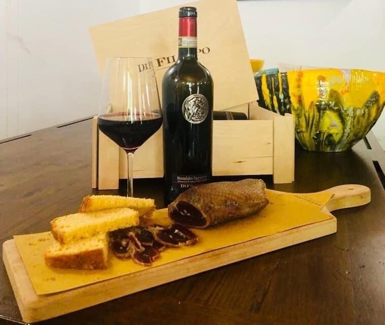 Degustazione con tagliere d'oca