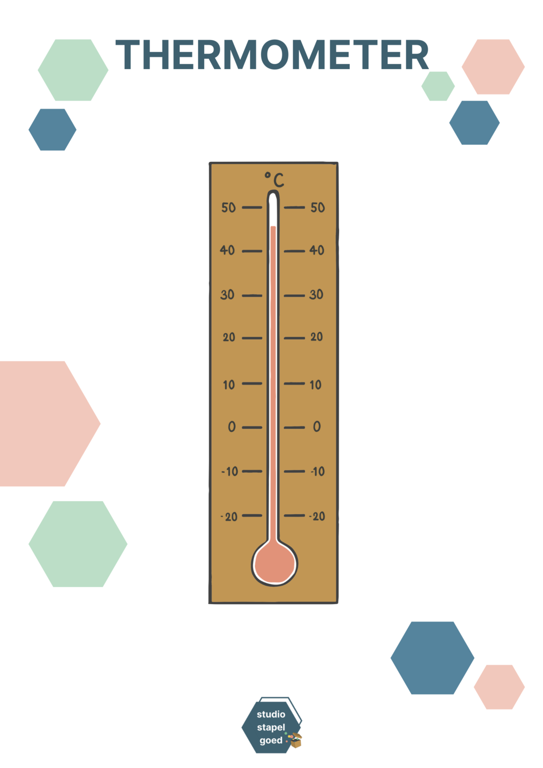 Printable Thermometer
