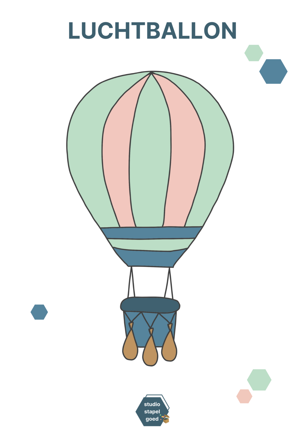 Printable Luchtballon