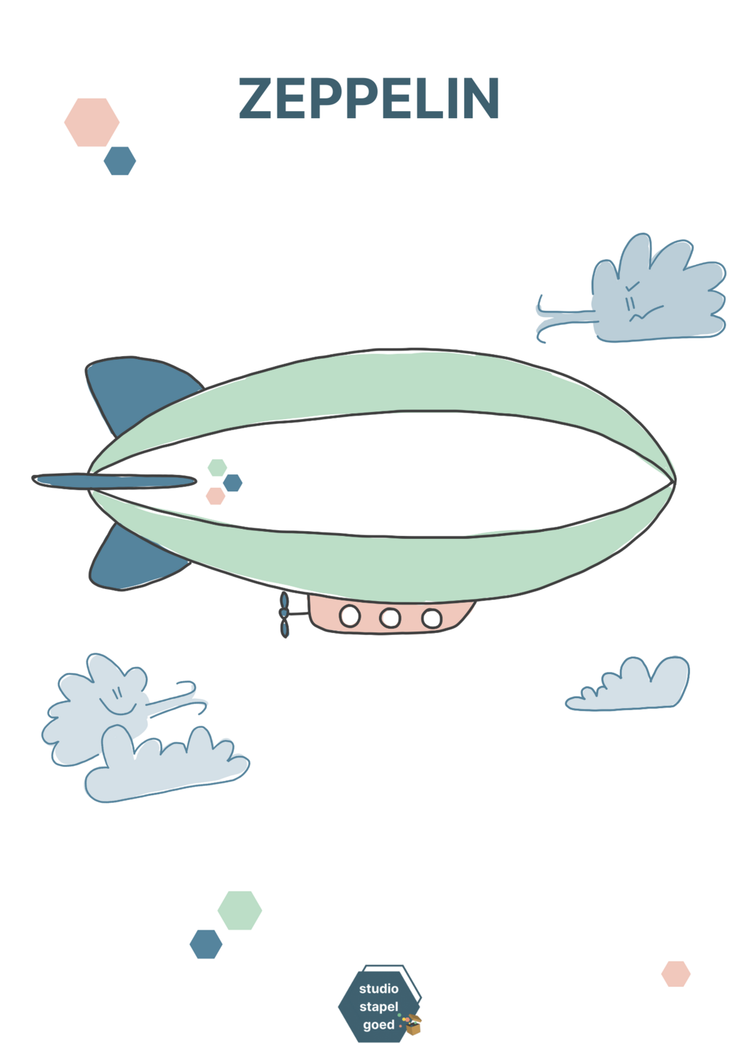 Printable Zeppelin