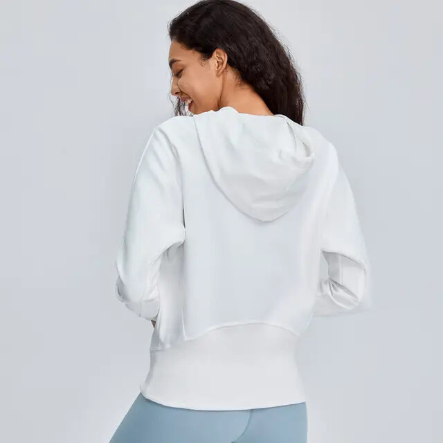 هودي  رياضي وللحياه اليوميه white 