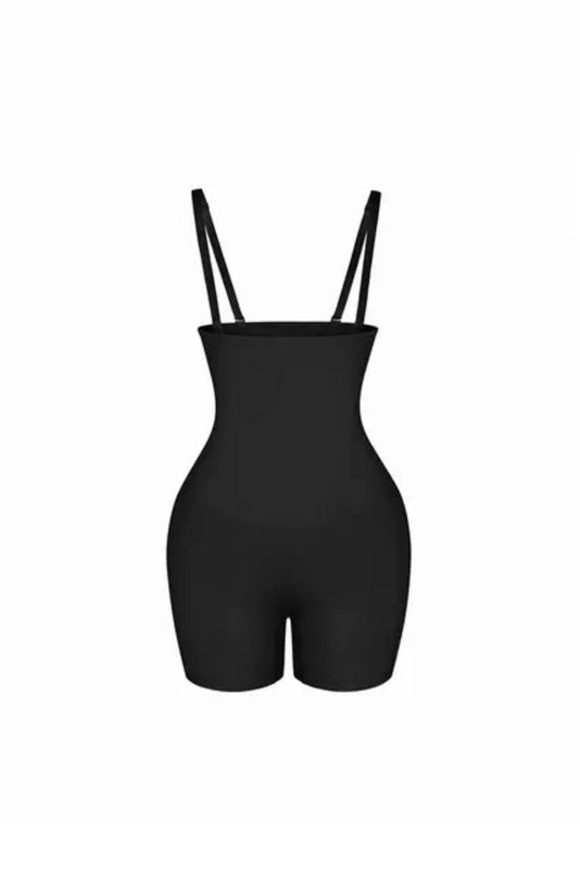 مشد skims كيم كاردشيان قطن مع سترج شورت عالي الخصر مع strap