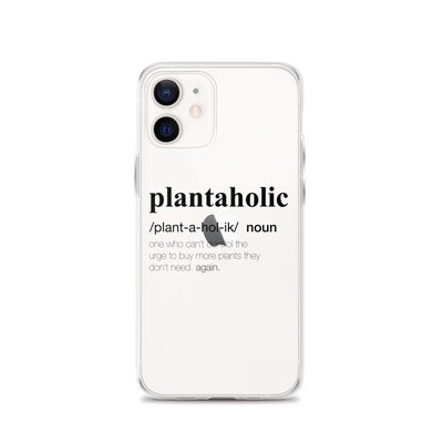 Plantaholic iPhone Case